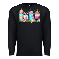 Black rabbit coffee cups Premium Sweatshirt - Zillion Design Studio