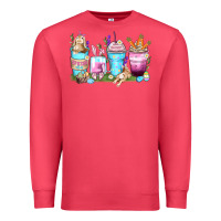 Cardinal rabbit coffee cups Premium Sweatshirt - Zillion Design Studio