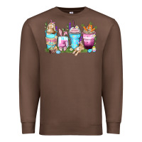 Chestnut rabbit coffee cups Premium Sweatshirt - Zillion Design Studio