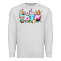 Dove Grey rabbit coffee cups Premium Sweatshirt - Zillion Design Studio