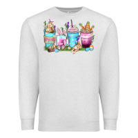 Oatmeal Heather rabbit coffee cups Premium Sweatshirt - Zillion Design Studio