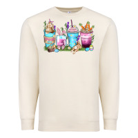 Sandshell rabbit coffee cups Premium Sweatshirt - Zillion Design Studio