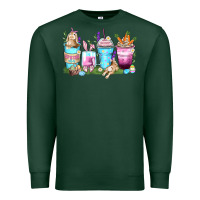 Sports Green rabbit coffee cups Premium Sweatshirt - Zillion Design Studio