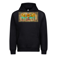 Black western believe leopard aztek license plate template Urban Hoodie - BarkalooDesign