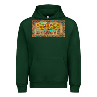 Forest Green western believe leopard aztek license plate template Urban Hoodie - BarkalooDesign