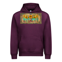 Mauve Wine western believe leopard aztek license plate template Urban Hoodie - BarkalooDesign