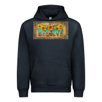 Navy western believe leopard aztek license plate template Urban Hoodie - BarkalooDesign