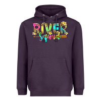 Plum river squad with leopard Heavyweight Hoodie - texasbilliewilder