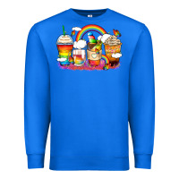 True Royal rainbow coffee cups Premium Sweatshirt - Zillion Design Studio