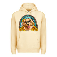 Pina Colada golden retriever rainbow Premium Hoodie - Artiststas