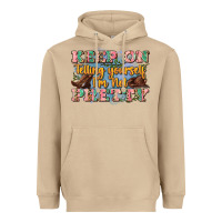 Mushroom keep on telling yourself i'm not pretty Heavyweight Hoodie - Zillion Design Studio