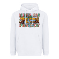 White keep on telling yourself i'm not pretty Heavyweight Hoodie - Zillion Design Studio