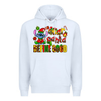 White dear aanta define good Premium Hoodie - AdoDesignShop