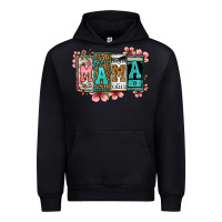 Black license letters floral mama Urban Hoodie - Jasminsmagicworld