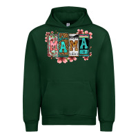 Forest Green license letters floral mama Urban Hoodie - Jasminsmagicworld