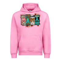 Fuchsia Pink license letters floral mama Urban Hoodie - Jasminsmagicworld