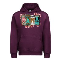 Mauve Wine license letters floral mama Urban Hoodie - Jasminsmagicworld