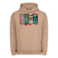 Pigment Burro license letters floral mama Urban Hoodie - Jasminsmagicworld