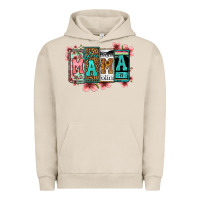 Pigment French Oak license letters floral mama Urban Hoodie - Jasminsmagicworld