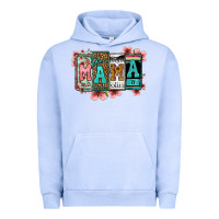 Pigment Grape Ice license letters floral mama Urban Hoodie - Jasminsmagicworld