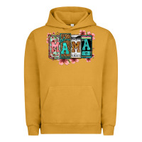 Pigment Peanut Butter license letters floral mama Urban Hoodie - Jasminsmagicworld
