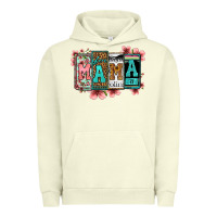 Pigment Pistachio license letters floral mama Urban Hoodie - Jasminsmagicworld