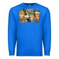 True Royal safari animals coffee cups Premium Sweatshirt - Zillion Design Studio