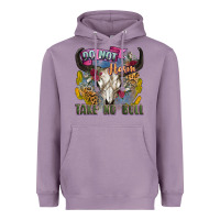 Lavender do not harm take no bull cow skull Heavyweight Hoodie - Zillion Design Studio