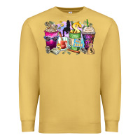 Antique Gold boss babe coffee cups Premium Sweatshirt - Zillion Design Studio