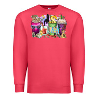Cardinal boss babe coffee cups Premium Sweatshirt - Zillion Design Studio