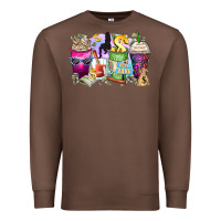 Chestnut boss babe coffee cups Premium Sweatshirt - Zillion Design Studio