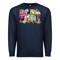 Navy boss babe coffee cups Premium Sweatshirt - Zillion Design Studio