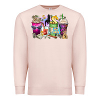 Pale Pink boss babe coffee cups Premium Sweatshirt - Zillion Design Studio