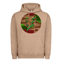 Pigment Burro leopard lightning bolt Christmas Urban Hoodie - Jasminsmagicworld