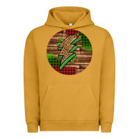 Pigment Peanut Butter leopard lightning bolt Christmas Urban Hoodie - Jasminsmagicworld