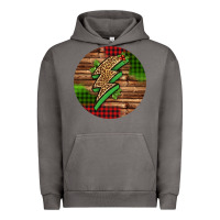 Pigment Tornado leopard lightning bolt Christmas Urban Hoodie - Jasminsmagicworld