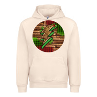 Sandshell leopard lightning bolt Christmas Urban Hoodie - Jasminsmagicworld