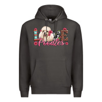 Smoke love poodles Premium Hoodie - Artiststas