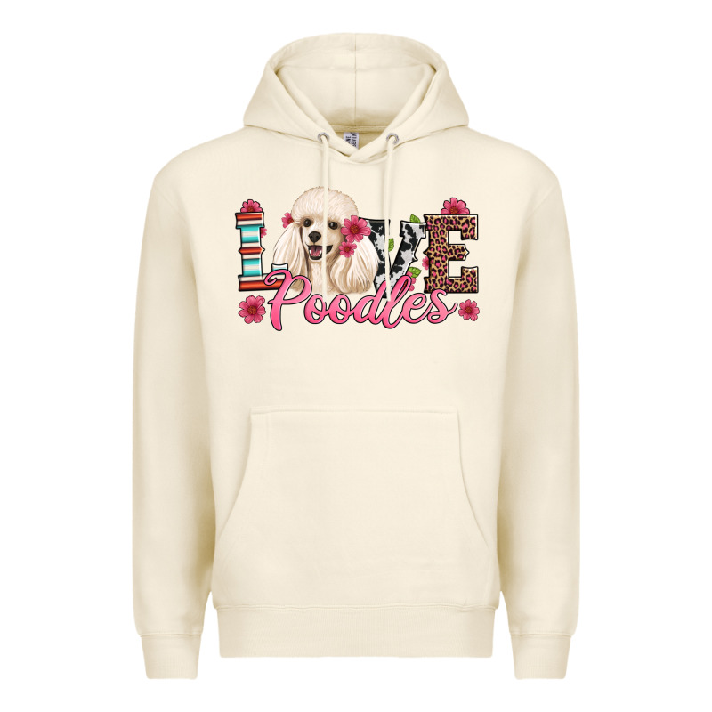 Love Poodles Premium Hoodie by Artiststas | Teevron