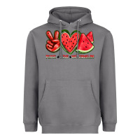 Storm peace love watermelon Heavyweight Hoodie - texasbilliewilder