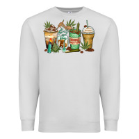 Dove Grey highly caffeinated coffee cups Premium Sweatshirt - Zillion Design Studio