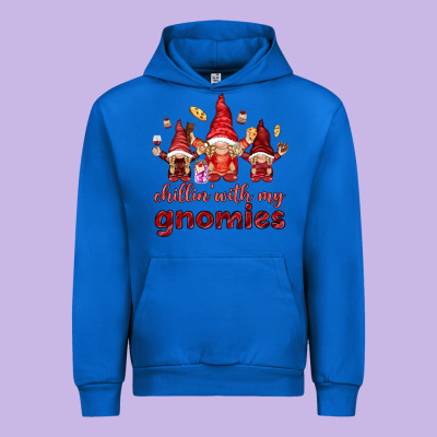 Chilling With My Gnomies Urban Hoodie Designed By Nancycooperartshop