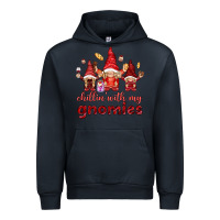 Navy chilling with my gnomies Urban Hoodie - NancyCooperArtShop