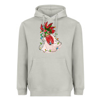 Moon Dust christmas rooster with lights Heavyweight Hoodie - RanaPortraitStore
