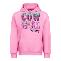 Fuchsia Pink cowgirl sassy with pink cowgirl Urban Hoodie - NancyCooperArtShop