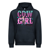 Navy cowgirl sassy with pink cowgirl Urban Hoodie - NancyCooperArtShop