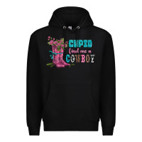Black velantines day cupid find me a cowboy Premium Hoodie - AdoDesignShop