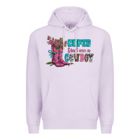 Lilac velantines day cupid find me a cowboy Premium Hoodie - AdoDesignShop