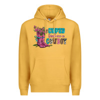 Mustard velantines day cupid find me a cowboy Premium Hoodie - AdoDesignShop