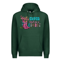 Sports Green velantines day cupid find me a cowboy Premium Hoodie - AdoDesignShop